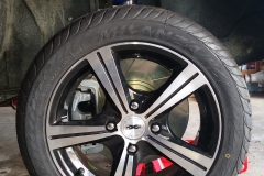 Front Wheel Assembled