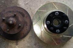 V6_Front Rotor old and new
